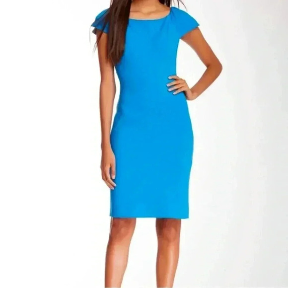 Diane Von Furstenberg Dresses & Skirts - Diane von Furstenberg Helen sheath dress blue size 8